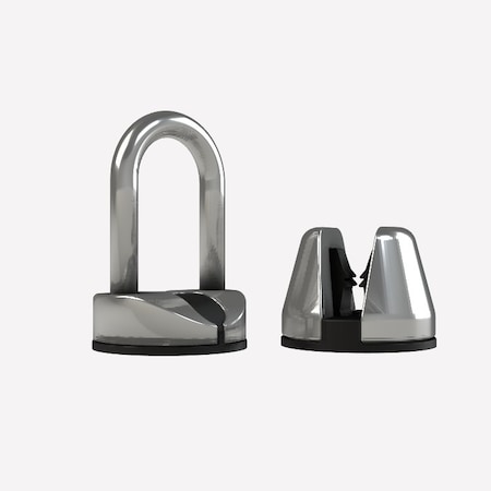 Genesis Adj Door Holder 4.5In Grabber, Chr DH-GRB-02-450